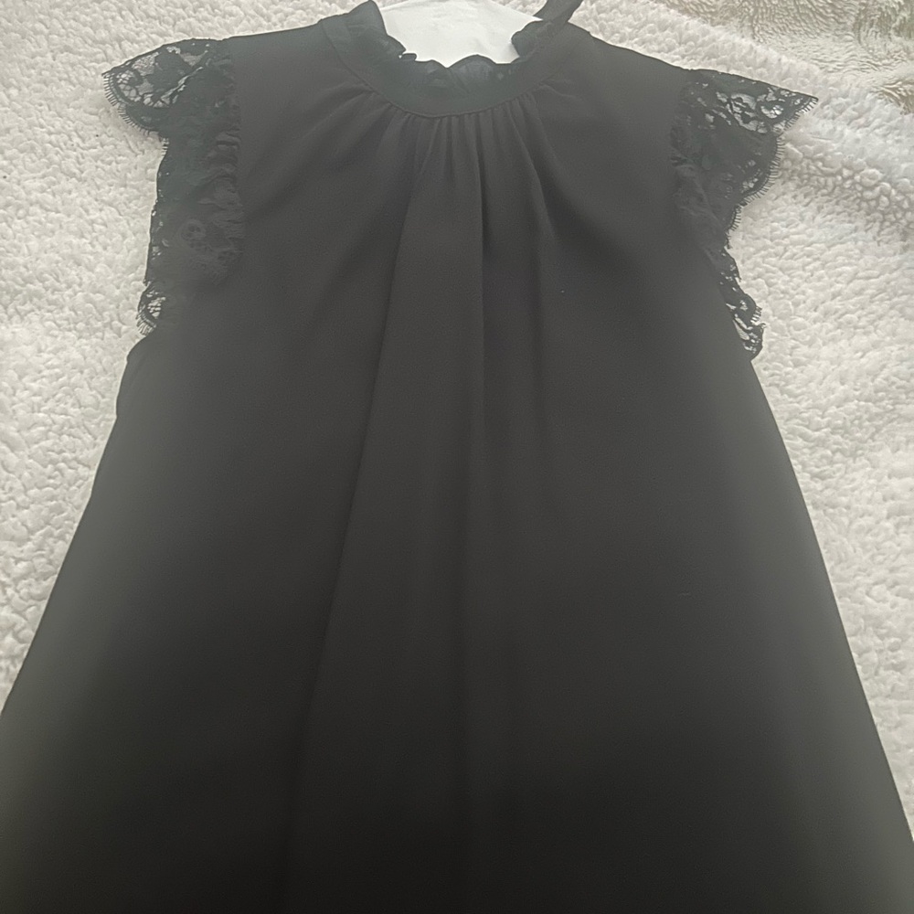 Express black blouse